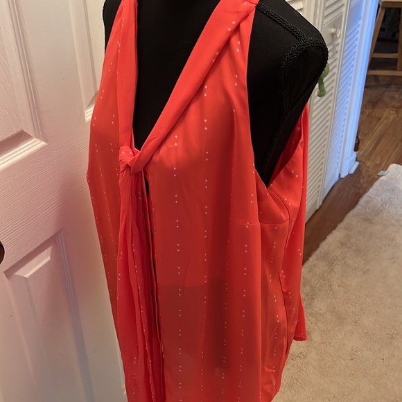 Worthington tie front XL blouse - Picture 5 of 6